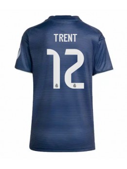 Billige Real Madrid Alexander-Arnold #12 Bortedrakt Dame 2025-26 Kortermet